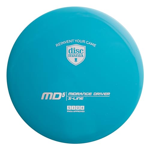 Discmania S-Line MD5 Overstable Disc Golf Mid-Range 173-176g Colors Will Vary