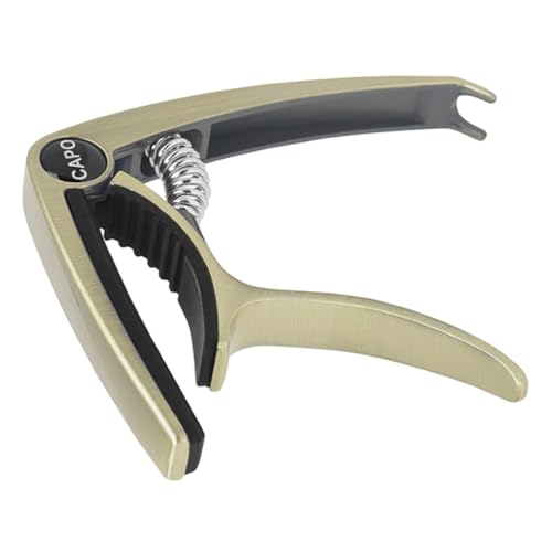 NULYLU Capo Guitar Clamp Electronic Guitar Tuner Guitar Clip Guitar Accessories Kit Guitar Part Guitar Accessories for Men Acoustic Guitar Accessories Ukulele Tuner Guitar Accessory