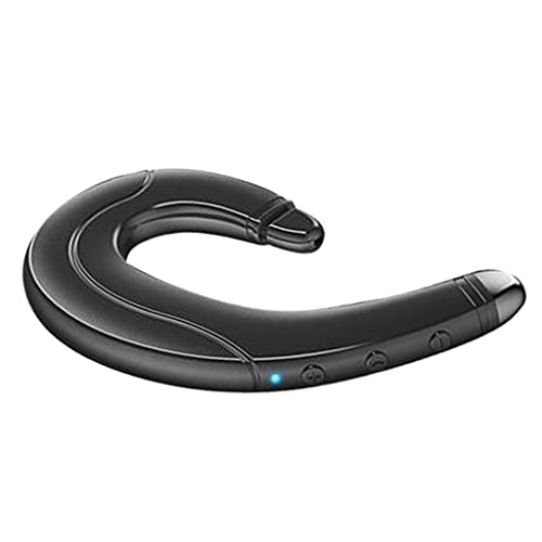 Baoblaze Condução óssea 5.0 Orelha-Gancho de Ouvido não Orelha Plug Cancelamento de Ruído com Micro,