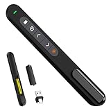 Contrôle Facile avec Pointeur- Ce pointeur presentation cliqueur 2-en-1 intègre un design innovant USB et Type C pour un usage flexible. Léger et compact, il se clipse sur vos poches ou dossiers pour un transport pratique, vous permettant de gérer vos présentations avec fluidité et précision.