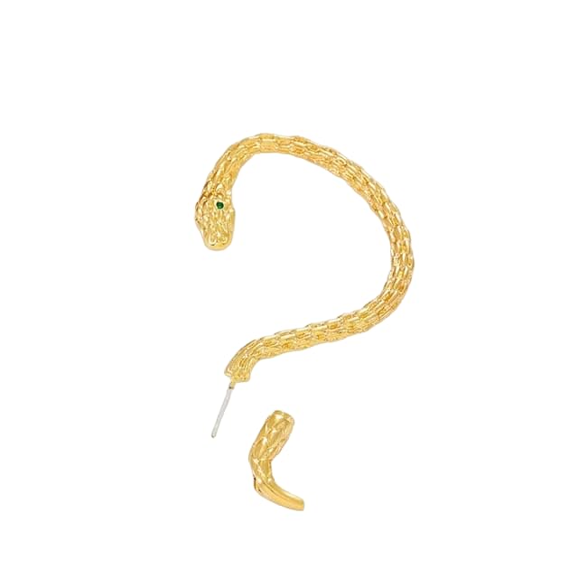 Yu Fashions Geometrical Hip Hop Punk BTS Inspired animal Snake Korean Single Pc earring (B0CGNWMWGH) Amazon Price History, Amazon Price Tracker