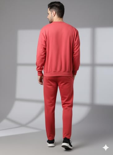 Image of Mack Jonney Graphic Print Track Suit for men | Co-ord Set | Warm Fleece Tracksuit Set | Full Sleeve Sweatshirt