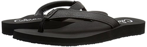 Cobian Women's Skinny Bounce Black Flip Flops, 9 #TOP6