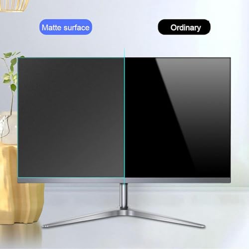 Protector de pantalla mate antiluz azul para televisores, antirreflejos, antirreflejos, antiarañazos, bloquea la luz azul dañina, protege los ojos, aplicación sin burbujas