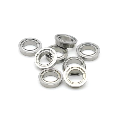 Cojinete de brida F6802ZZ en acero cromado rectificado para herramientas de precisión 5