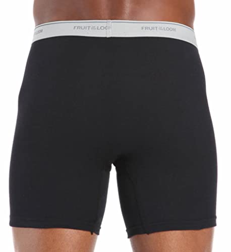 Image of Fruit of the Loom Men's No Ride Up Boxer Brief