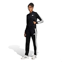 adidas Damen ESSENTIALS 3-STRIPES TRACKSUIT Black, XL