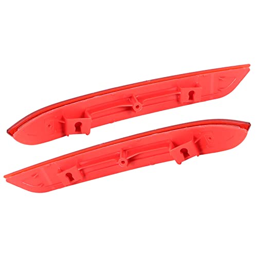 Image of labwork 2 Pieces Red Rear Bumper Reflector Driver and Passenger Side Replacement for Accord 2016 2017 33505T2AA11 33555T2AA11 HO1185111 HO1184111