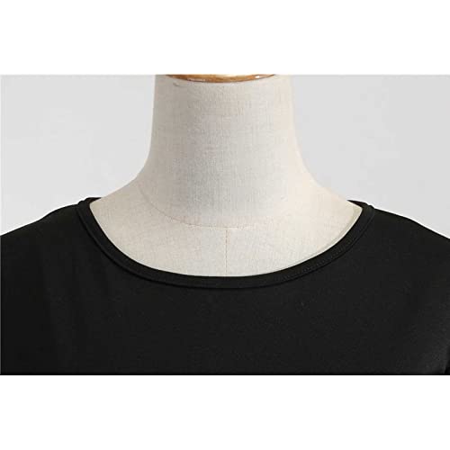 Christmas Plaid Dress Women Long Sleeve Midi Flared Swing Dress Evening Cocktail Rockabilly Vintage Tea Dress #TOP6