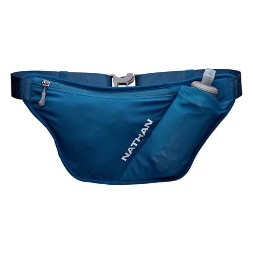 Nathan Hydration Belt for Running - Hydrapak Soft Flask 25 oz Bottle with ExoSpine - Breathable...