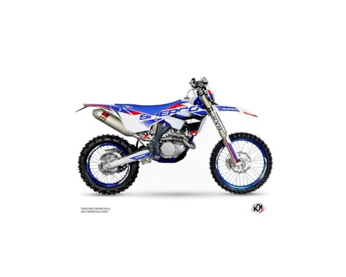 Kit deco AKTIV Sherco SE SEF rouge autocollant moto cross enduro
