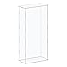 MECCANIXITY Acrylic Display Case Box Clear Dustproof Protection Showcase 8.3x4.3x16.1 Inch for Collectibles Display
