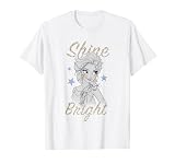ディズニー アナと雪の女王 エルサ 氷の女王 雪の結晶 輝き 明るい Tシャツ