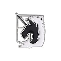 ☆進撃の巨人 憲兵団 バッジ ブローチ コスプレ 周辺グッズ アニメ グッズ Amazon.co.jp: Sizuuenn 進撃の巨人 調査兵団 バッジ ブローチ