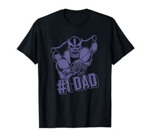 T-shirt Retro Thanos Cosmic Cube vêtement Marvel homme imprimé #1 Dad original