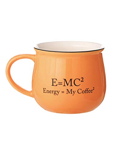 Image of JCPL Ceramic Porcelain Printed Donald Mugs E=Mc Square,Valentines Day /Festival Gifting, Multicolor