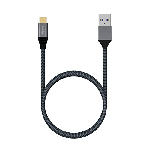 Aisens Cable Usb 3.1 A107-0630 Usb TIPO-C Macho Usb Macho 50CM Gris - 3