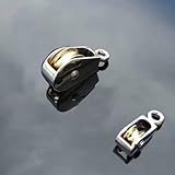 Fixed Pulley for DIY - 36/52/75mm Zinc Alloy Sheave Crown Block, Non-Rust Small Pulley for Technical Model Making(36mm)