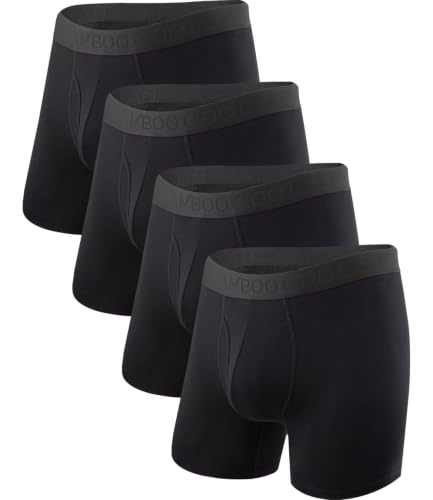 BAMBOO COOL Ultra Soft Mens Underwear Boxer Briefs Multi-pack