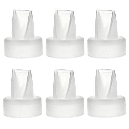 Maymom 6 Count Duckbill Valves for Spectra. Designed for Spectra S1 Spectra S2 Spectra 9 Plus Spectra Dew 350 Spectra Pump Not Original Spectra Pump Parts Spectra S2 Accessories (Semitransparent)