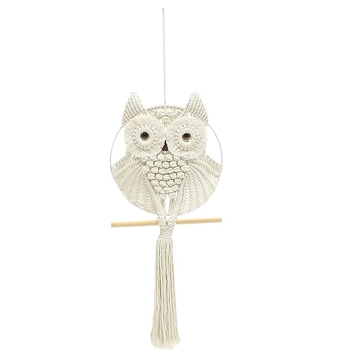 Macramé hibou pour chambre et salon : créez un cocon bohème chic dans votre appartement