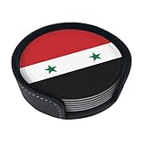 meubles syriens au maroc Comprend un support élégant : livré avec un support de dessous de verre élégant (boîte de rangement) pour éviter la perte – parfait pour les accessoires de table basse ou l'organisation des dessous de verre de bar. Remarque : ± 1 cm de marge d'erreur.