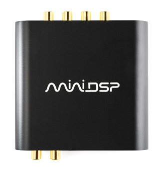 miniDSP Processador de sinal digital USB DAC 2x4 HD in a box