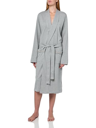 BOSS, Shawl Collar Cotton Robe, chrome grey, XL