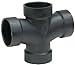 Mueller Industries 02813H 2 in. Double Sanitary Tee