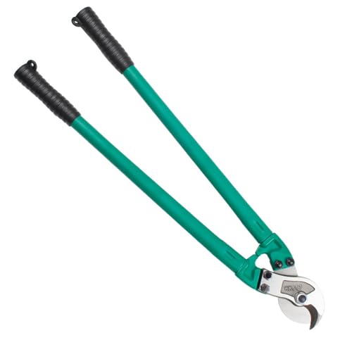 1 cortador de cable de conmutación de 18/24 pulgadas, cable de alto rendimiento, tijeras de cable para alicates, cortador de pernos, herramientas de electricista, alto rendimiento