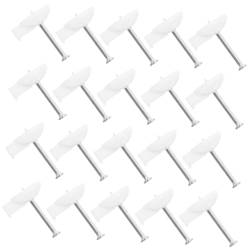 Balacoo 45Pcs Wall Screws and Anchors for Drywall Picture Hanging Heavy Duty Drywall Nails for Wall Decor Cable Staples for Electrical Wire Management