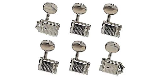 KLUSON (N[\) M^[pyO 6 IN LINE - OVAL METAL - SINGLE LINE - Nickel