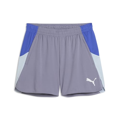 PUMA Short de Foot individualBLAZE Femme en Noir Taille M