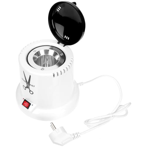 DECHOUS Máquina Esterilizadora de Herramientas para Manicura, Automática de Tijeras y Accesorios, Control de Temperatura, Caja Resistente para Salón y Uso Profesional, 220v Eu