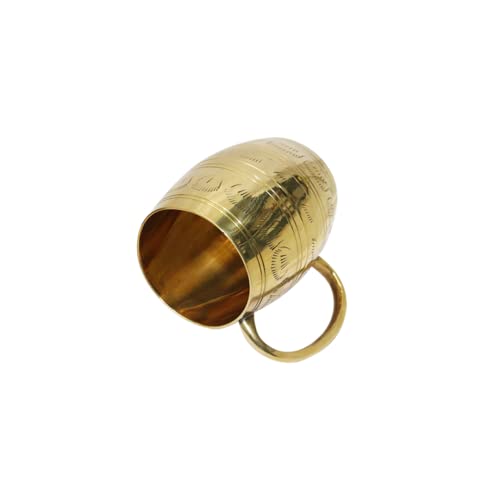 Cadeau Gobelet en Cuivre Gravé Set de 2 Tasses Réutilisables