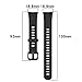 E ECSEM Bands Compatible with Huawei Band 10/9/8 Smartwatch Replacement Silicone Adjustable Bracelet Accessory Strap for Huawei Band 10/9/8 Wristbands W/Metal Buckle (ColorsA)