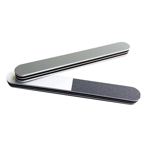 minkissy 20個素材スポンジ爪やすり ネイルポリッシュ用両面ファイル 番手対応 ネイルアートツール 持ち運び便利プロ用マニキュア用品 ポケット収納可能