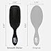Wet Brush Smooth Styler Hair Brush, Black Frost, Exclusive Ultra-soft IntelliFlex Bristles, Synthetic Boar Bristles, Shiny And Smooth, For All Hair Types, For Women, Men, Wet And Dry