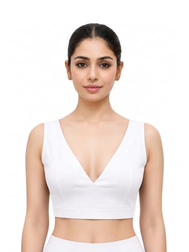 Image of Thevasa Women's Divine Depth Sleeveless Blouse