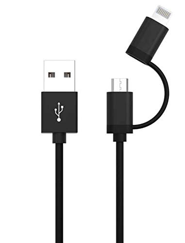 See full amazon price history chart for SISTER Rubberized 2in1 USB Dual Charging Data Cable for iPhone and Android (Black) SISTER Rubberized 2in1 USB Dual Charging Data Cable for iPhone and Android (Black) (B08FB94QJM) Amazon Price History, Amazon Price Tracker