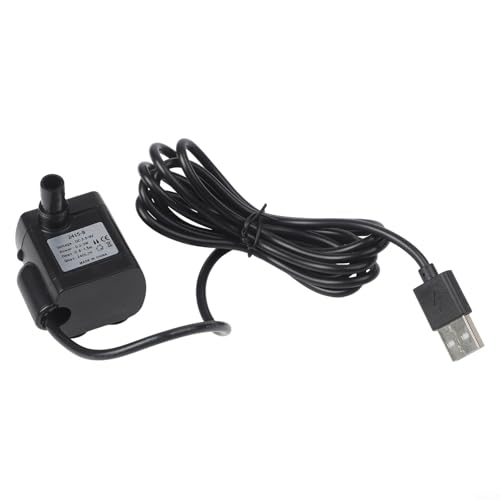 Shophubio Fuente de jardín - Agua sumergible de 200 l/h para estanques pequeños, peceras y características decorativas de agua, diseño laminado PET de 1.2 W