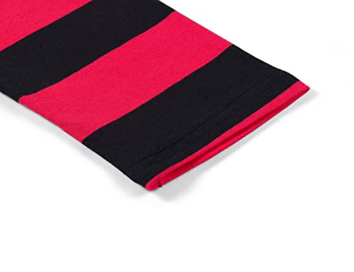 Image of DILBYKE Boys Girl Long Sleeve Striped Crew Neckline T-Shirts Kid Tee