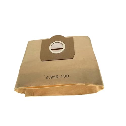 Bolsas for polvo compatibles con Karcher, WD3, WD3300, MV3, SE4001, SE4002, 6.959-130, A2200, A2500, A2600 y A2900. Bolsas de basura for aspiradoras.(8Pcs)
