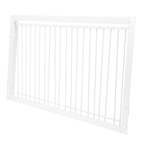 LIOOBO Pigeon Cage Door Cage Door for Pigeon Chicken Pigeon Door Pigeon Cage Pigeon Door Pigeon Activity Door Pigeon Bird Pigeon Door Bird Stainless Steel White