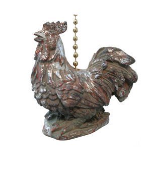 Rooster Ceiling Fan Pull Chain Home Decor Farm