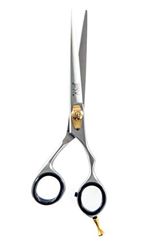 Hair Scissors for Right Hand- Super Sharp Razor Edge Scissor - Hair Cutting Scissors - All Stainless Steel - Hair Shears - 6.5 Inches - Professional Barber Haircut Scissors - Fine Adjustment Screw