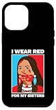 i wear red for my sisters nativo american pride gift custodia per iphone 12 pro max