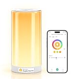 Meross MSL430HK - Die smarte Nachttischlampe mit HomeKit im Test 26 meross Smart LED Tischlampe, Nachttischlampe Touch Dimmbar Funktioniert mit Apple HomeKit, Alexa, Google Home, Dimmbar RGBCW, 2700-6500k, Touch Nachtlampe für Schlafzimmer Wohnzimmer