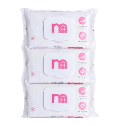 Image of Mothercare Unisex 60-Piece Non-Fragranced Baby Wipes and Tissues - White - Pack of 3