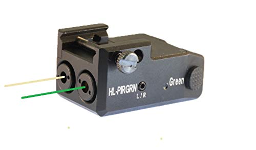 HiLight Pistol Infrared (IR) Laser Sight and Green Laser Sight Combo All Metal Powered by Rechargeable Battery HiLight Pistol Infrared (IR) Laser Sight and Green Laser Sight Combo All Metal Powered by Rechargeable Battery
